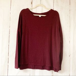 Old Navy long sleeve luxe shirt medium
